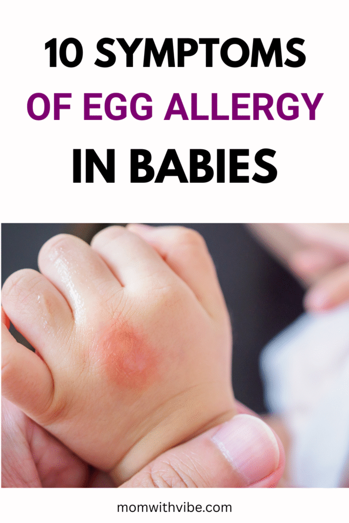10 Symptoms Of Egg Allergy In Babies