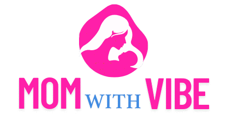 Mom with vibe logo