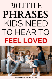Things kids need to hear