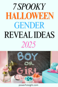 Halloween gender reveal ideas