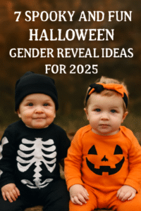 Halloween gender reveal 