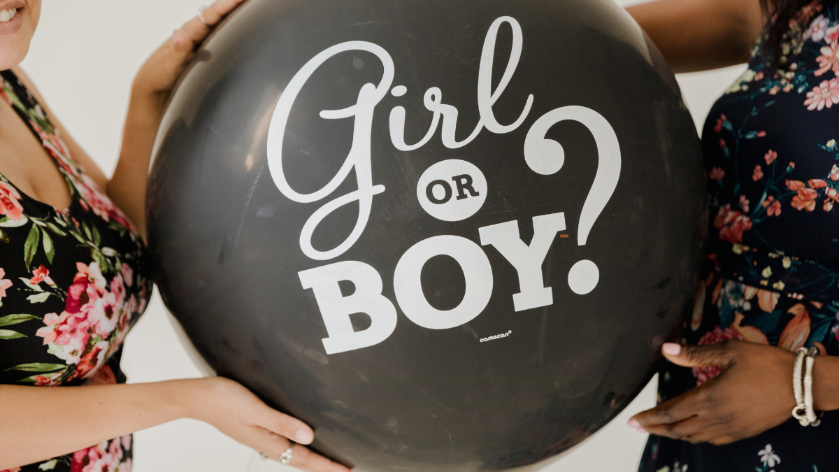 Halloween gender reveal