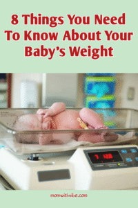 8 Things You Need To Know About Your Baby's Weight