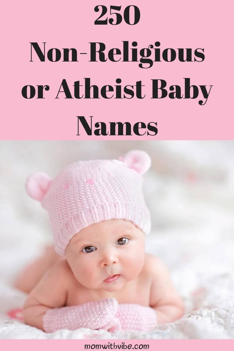 250 Non-Religious Or Atheist Baby Names - Mom With Vibe