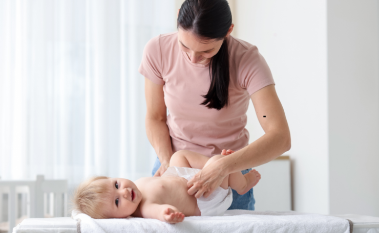 How to change a diaper