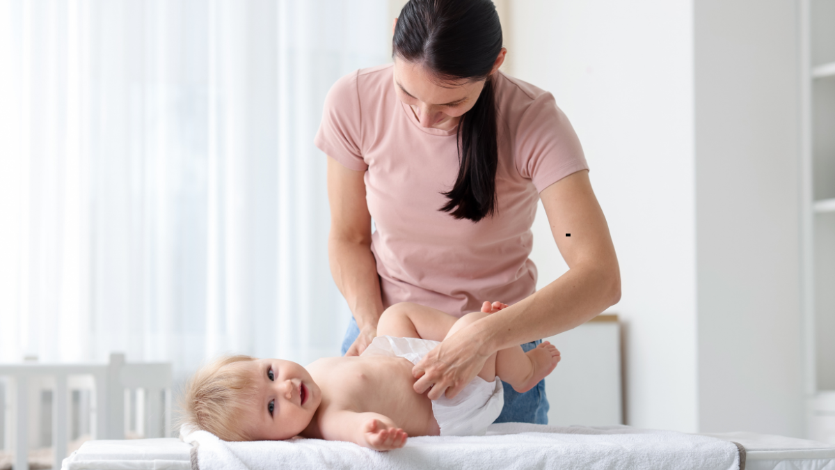 How to change a diaper