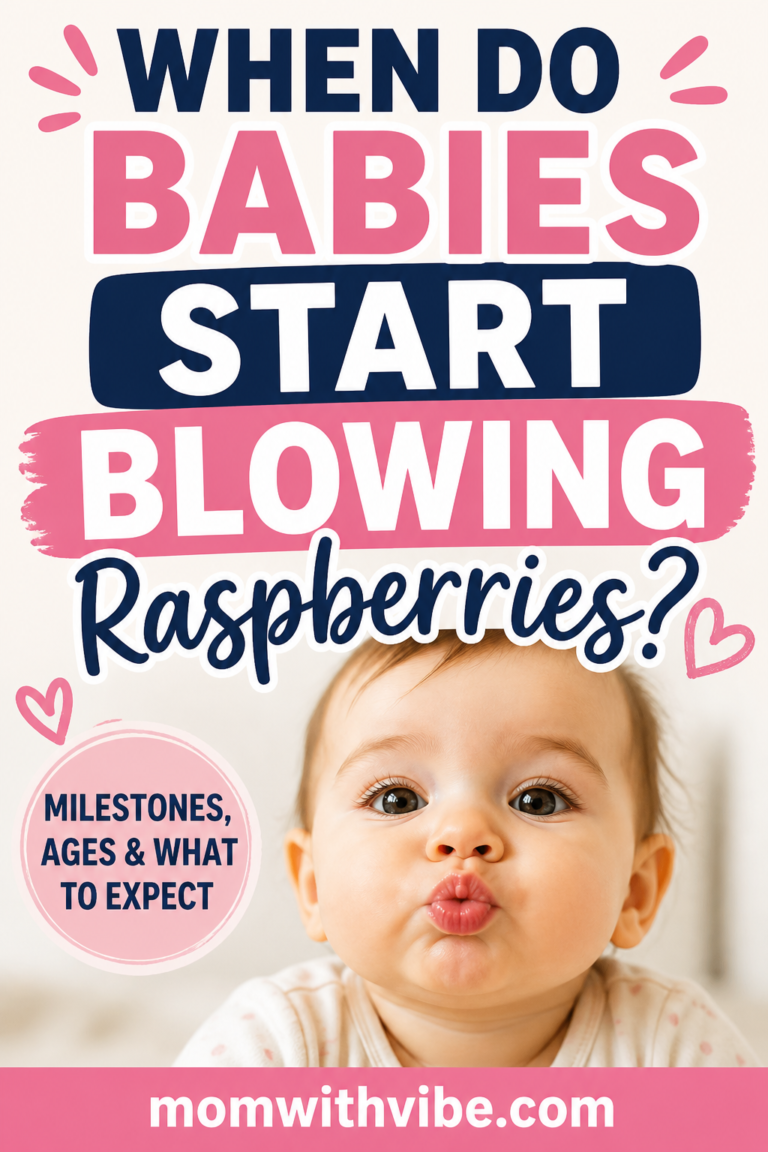 Baby Raspberry Sound When Do Babies Start Blowing Raspberries? - Mom With Vibe
