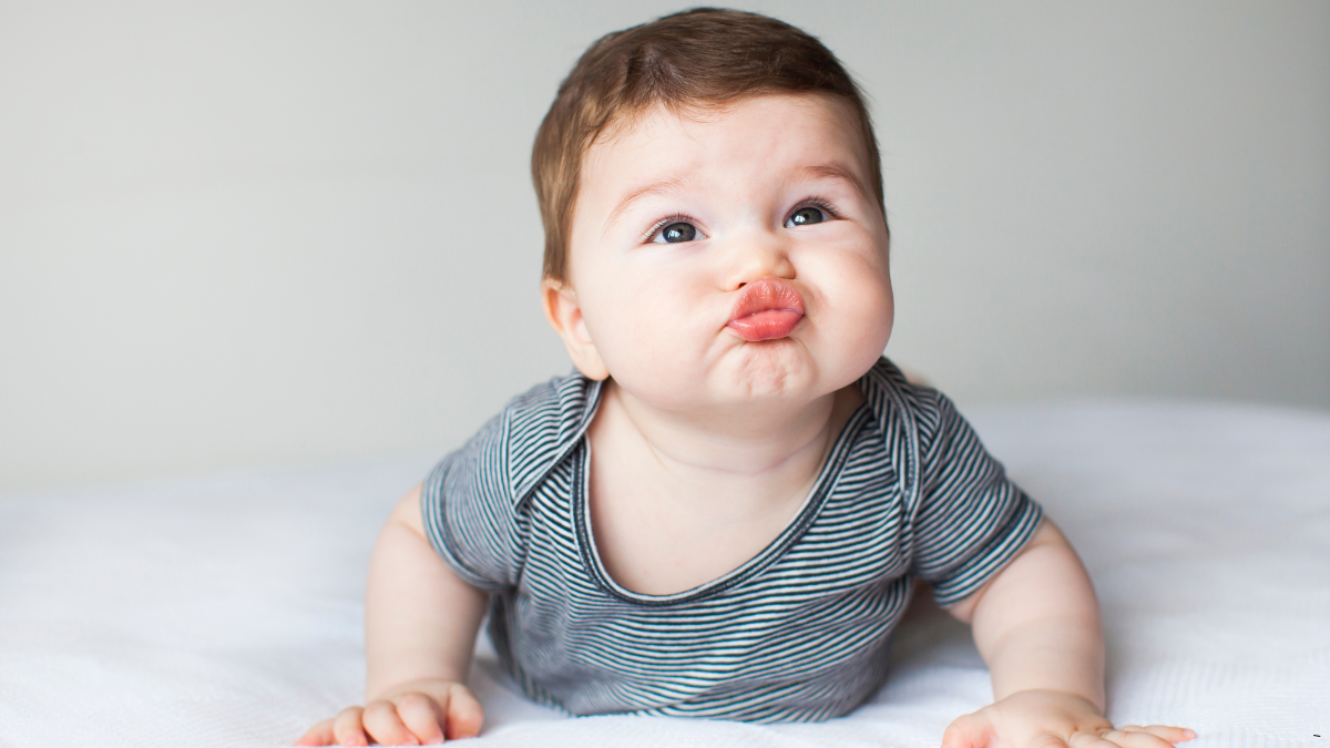 When Do Babies Start Blowing Raspberries