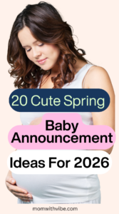 20 Spring Baby Announcement Ideas for Expecting Parents
