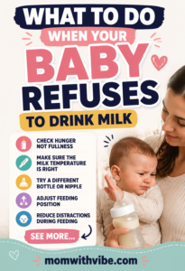 What To Do When Your Baby Refuses To Drink Milk