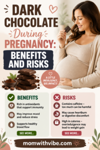 Dark Chocolate During Pregnancy: Benefits and Risks Attached