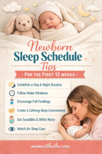 Newborn Sleep Schedule Tips for the First 12 Weeks