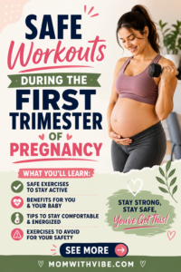 Safe Workouts During the First Trimester of Pregnancy