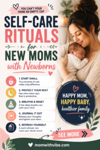 Self-Care Rituals for New Moms with Newborns