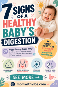7 Signs of a Healthy Baby’s Digestion