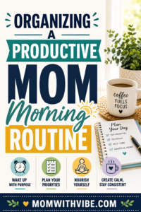 Organizing a Productive Mom Morning Routine