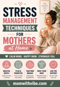 Stress management techniques