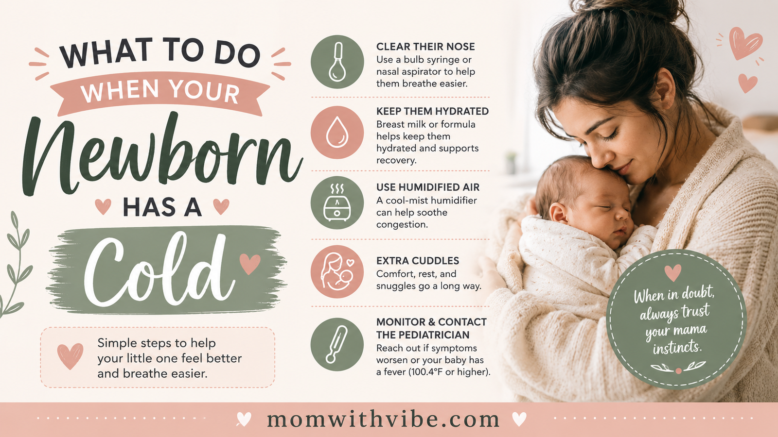 What to Do When Your Newborn Has a Cold