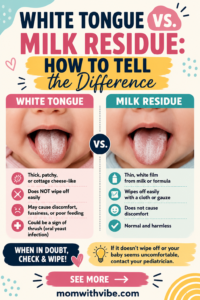 White Tongue vs. Milk Residue How to Tell the Difference