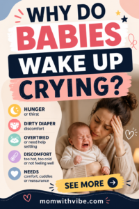Why do babies wake up crying