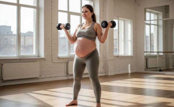 pregnant-woman-fitness-workout