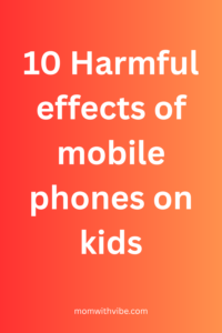 Mobile phones are part of daily life, but long hours on a screen can take a toll on kids. Common problems include poor sleep, less movement, short attention spans, eye strain, weak posture, and missed time with real people.