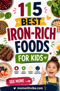 115 best iron-rich foods for kids