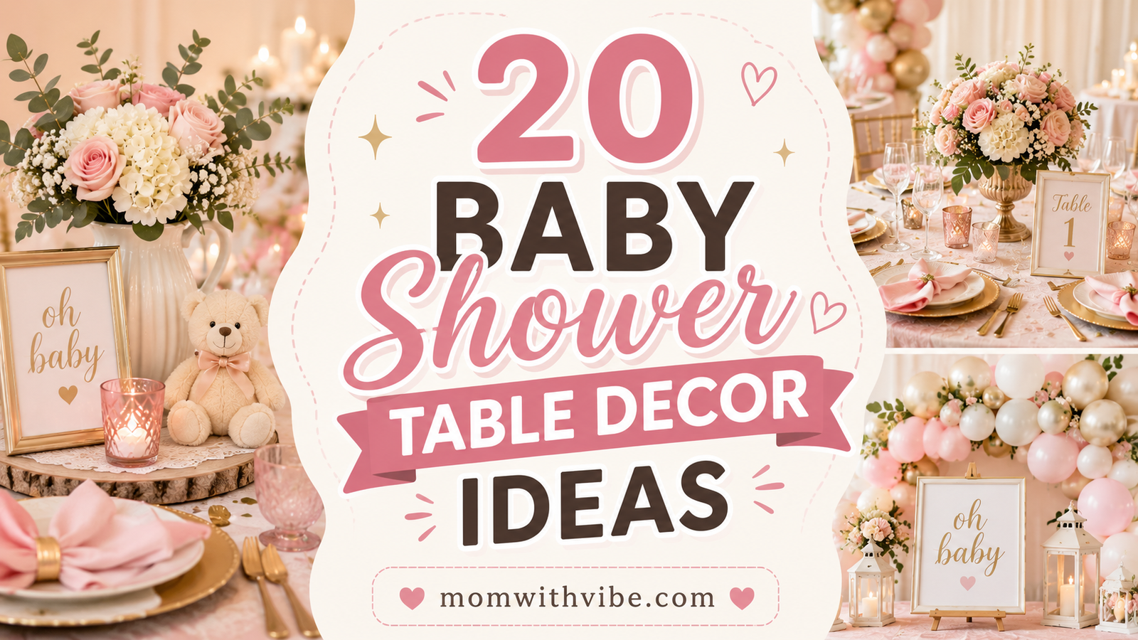 20 Baby Shower Table Decor Ideas