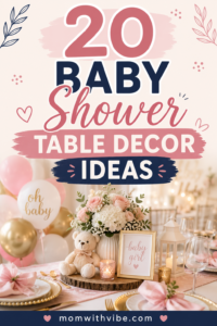 20 Baby Shower Table Decor Ideas