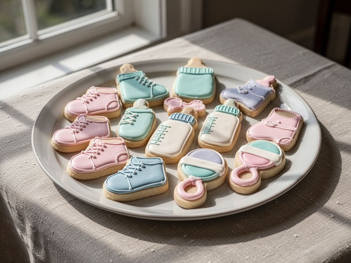 20 cutest baby shower cookies
