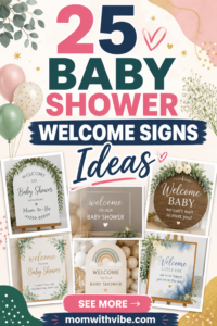 25 baby shower welcome sign ideas