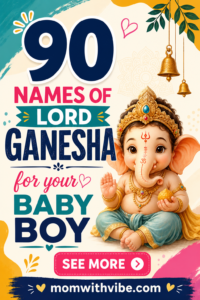 90 Names of lord Ganesha for your Baby boy