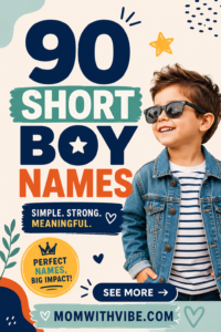 90 short boy names with impact
