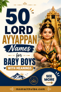 Baby Ayyappan temple poster design