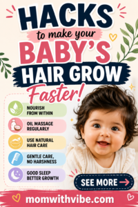Baby hair care tips for growth