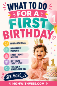 Baby's first birthday party ideas