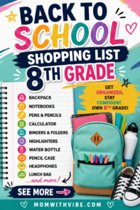 Back to school checklist