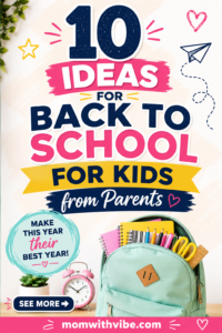 Back-to-school ideas for kids