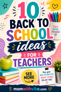 Back to school teacher ideas