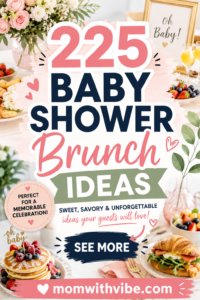 Brunch ideas for a perfect baby shower