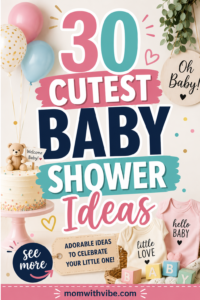 Cutest baby shower ideas poster