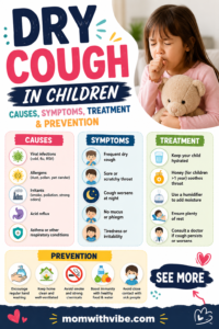 Dry cough in children: causes and care