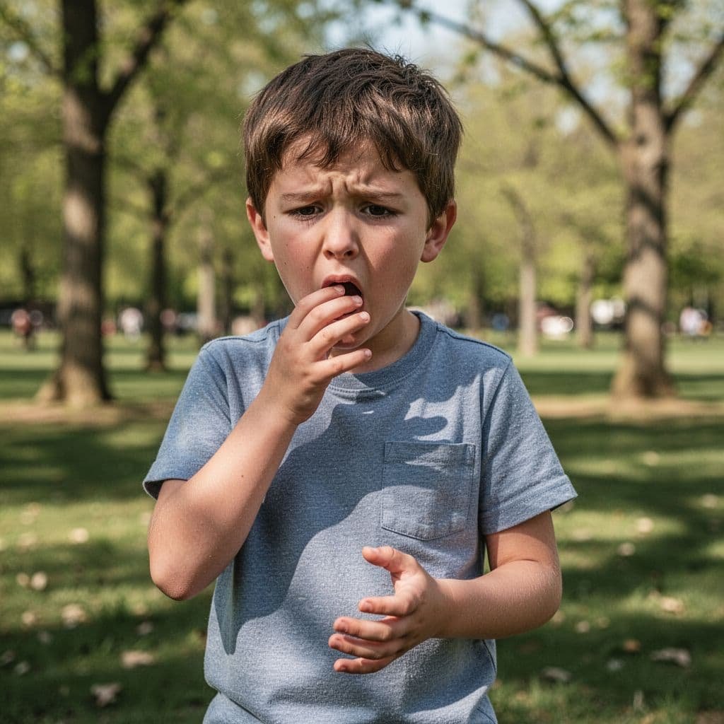 Dry cough in children: causes and care