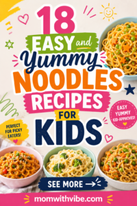 Easy and yummy noodles for kids