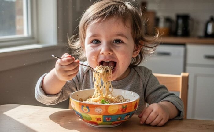 Easy and yummy noodles for kids
