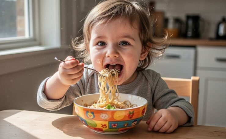 Easy and yummy noodles for kids