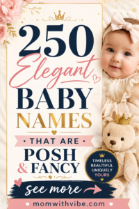 Elegant and posh baby names collection