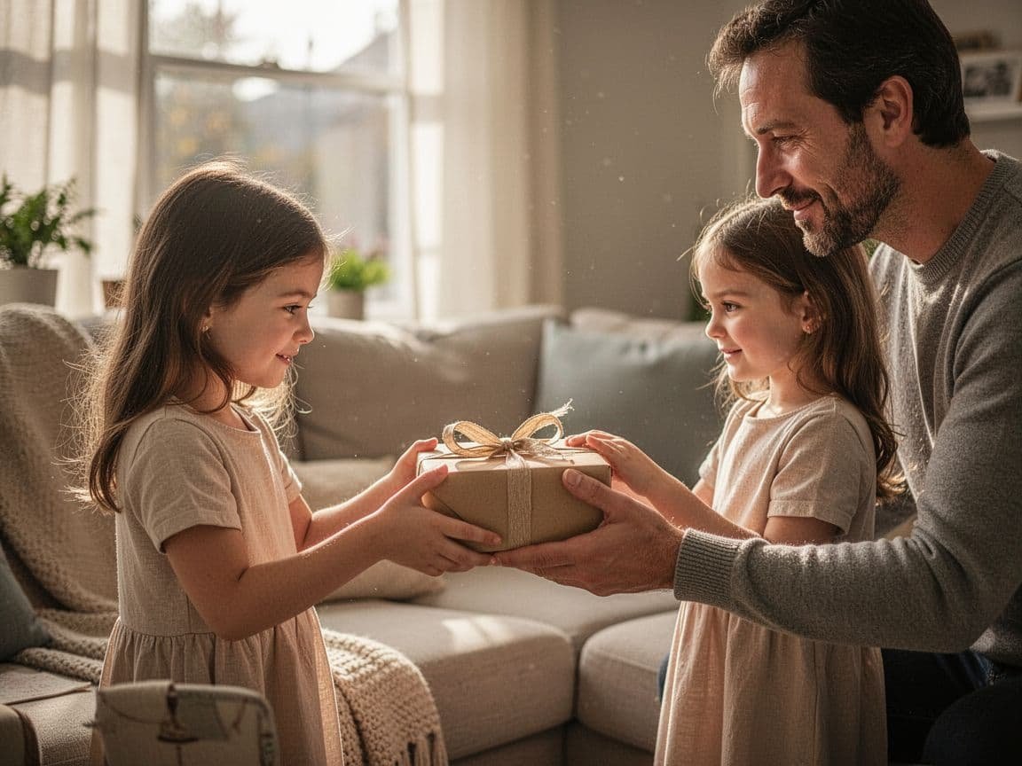 Father-gifting-daughter