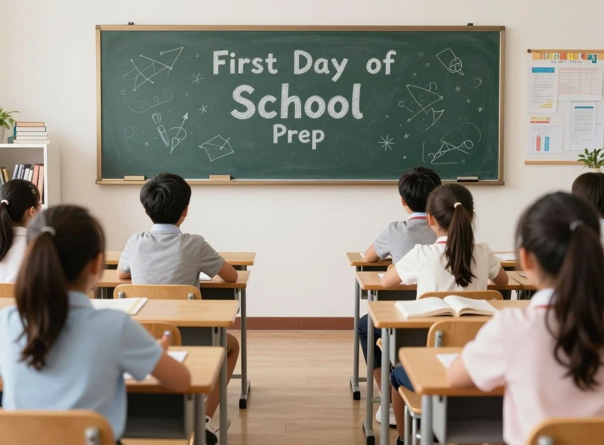 First Day of School Prep Tips Every Parent Should Know