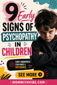 9 Early signs of psychopathy in children